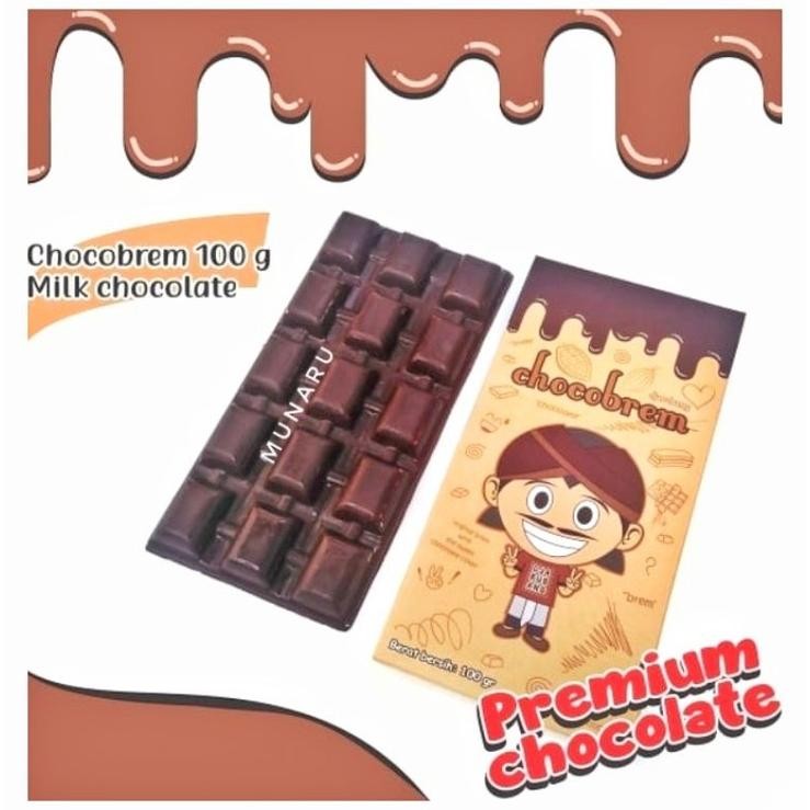 

Coklat Brem Chocobrem Milk Chocolate 100gr Premium