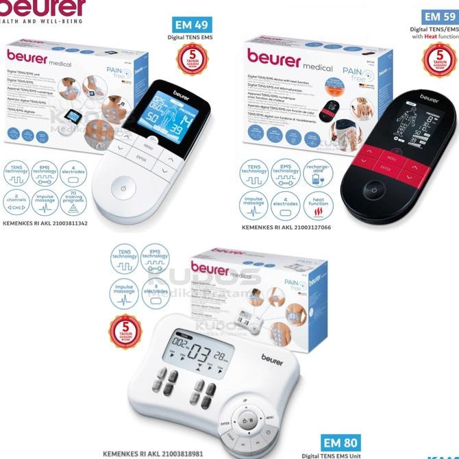 Alat Stimulator TENS EMS Akupuntur Pijat Terapi  Listrik Digital