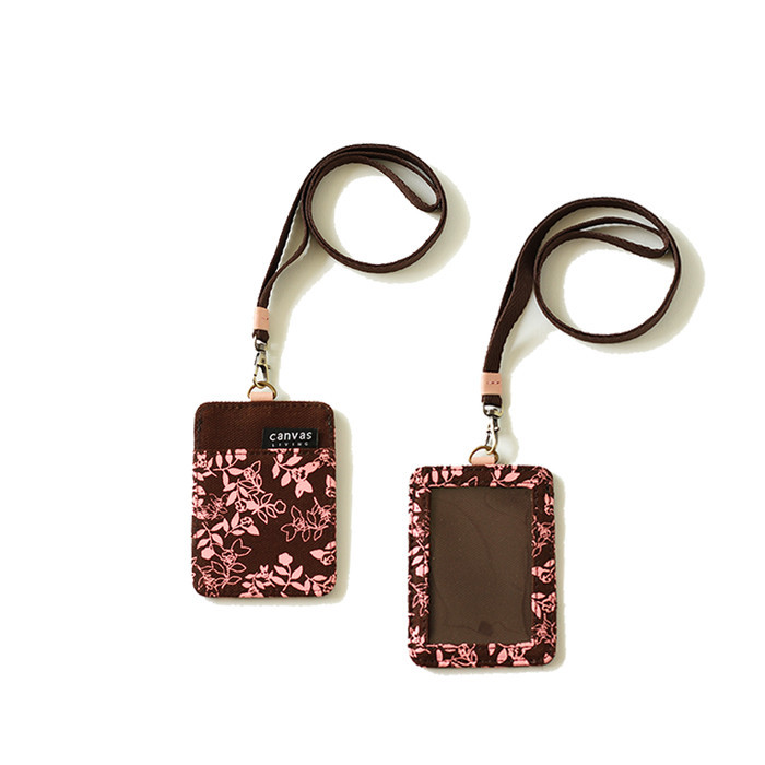 

TERBARU! ID Lanyard Leaf Pink Canvas Living