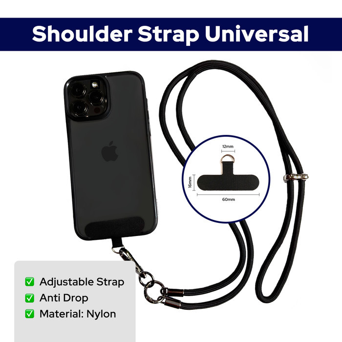 

PROMO! Tali Lanyard Premium Selempang HP Kalung Gantungan Strap HP