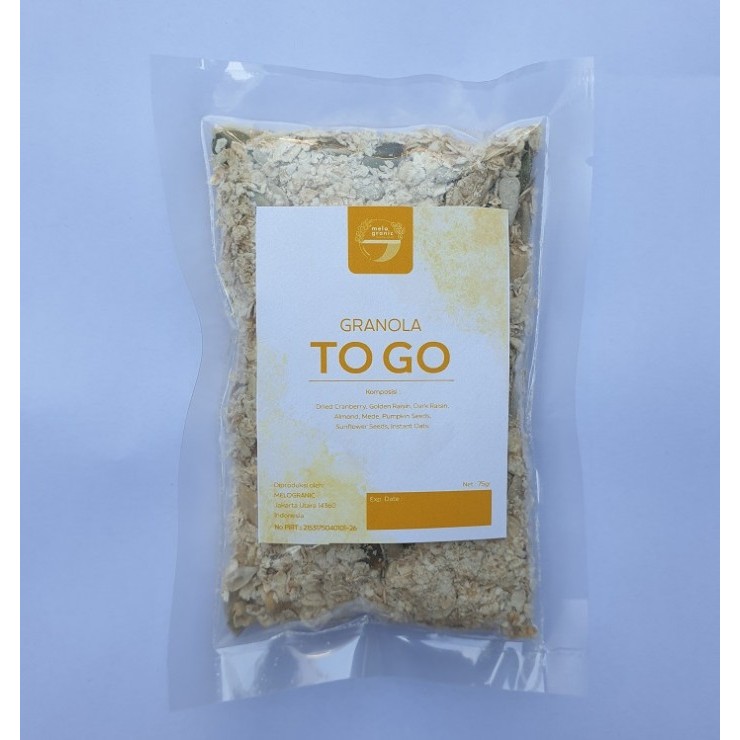 

Granola TO GO / Small Pack / sekali makan / Granola Pocket / On The GO