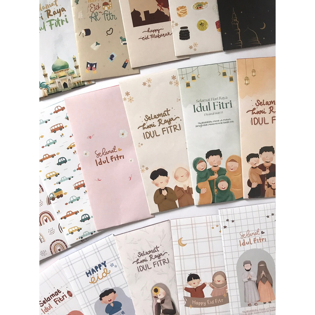 

Amplop Lebaran 2025 Aesthetic/Faceless Sesuai sunnah/Amplop lebaran murah
