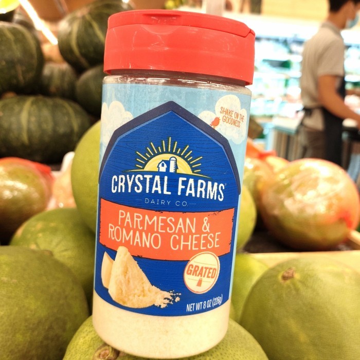 

cyrstal farm parmesan romano 226gr