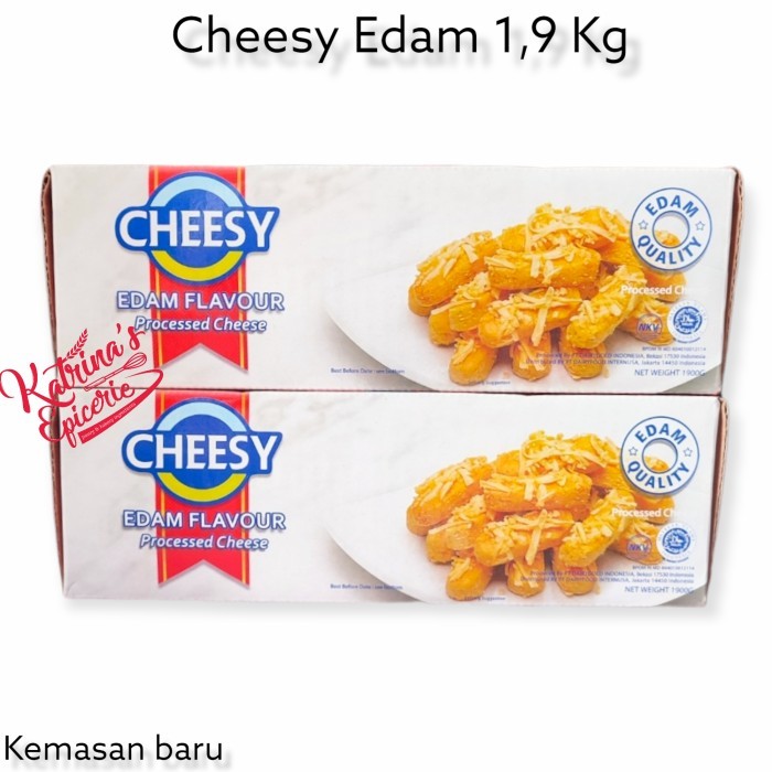 

Cheesy Edam 2 Kg Processed Cheese Untuk Kastangel Nastar Keju