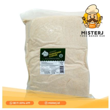 

Green Valley Keju Parmesan 500 gr ( Repack)