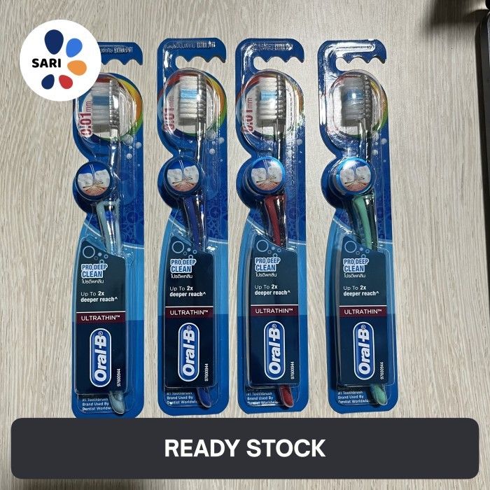 

Oral-B Ultrathin Toothbrushes Pro Deep Clean