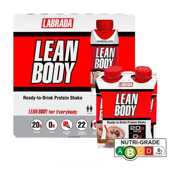 

Labrada Lean Body Chocolate Protein Shake 16 250 ml