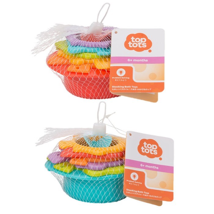 

Top Tots Stacking Bath Toys - Assorted