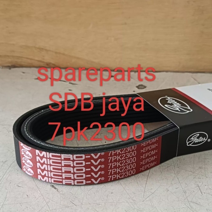 Tali Kipas/Fan Belt V-Belt Fanbelt Innova Reborn Bensin 7Pk2300 Gates