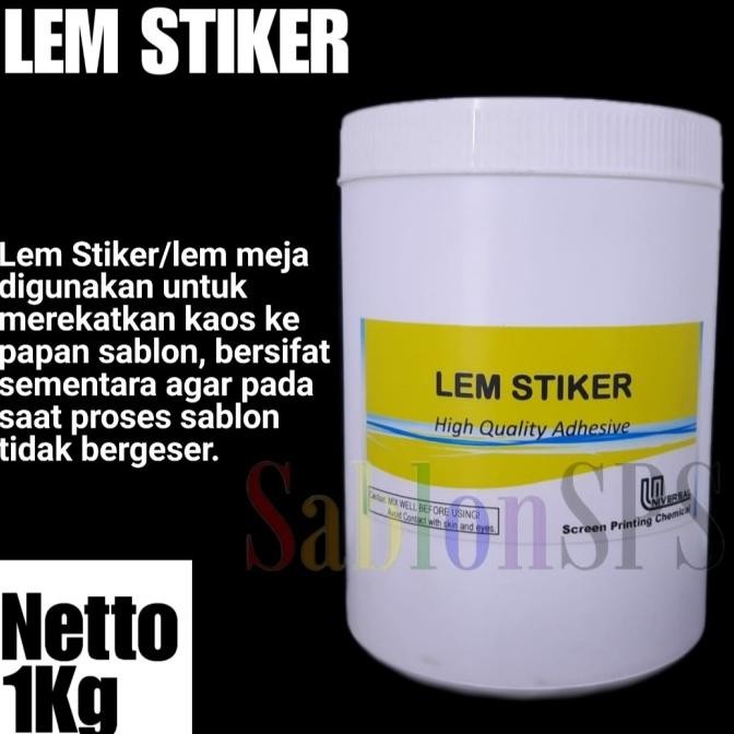 

LEM STIKER BASIS AIR 1KG