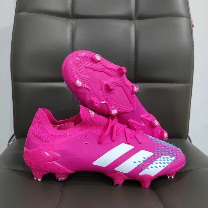 Sepatu Bola Adidas Predator 20.1 PINK Low Fg - Sepatu Soccer Terlaris