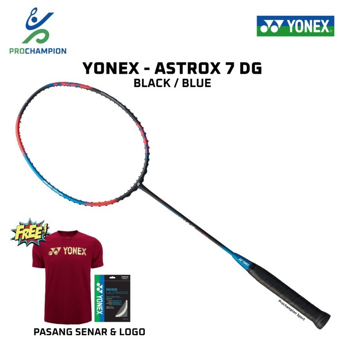 yonex astrox 7 dg raket badminton original