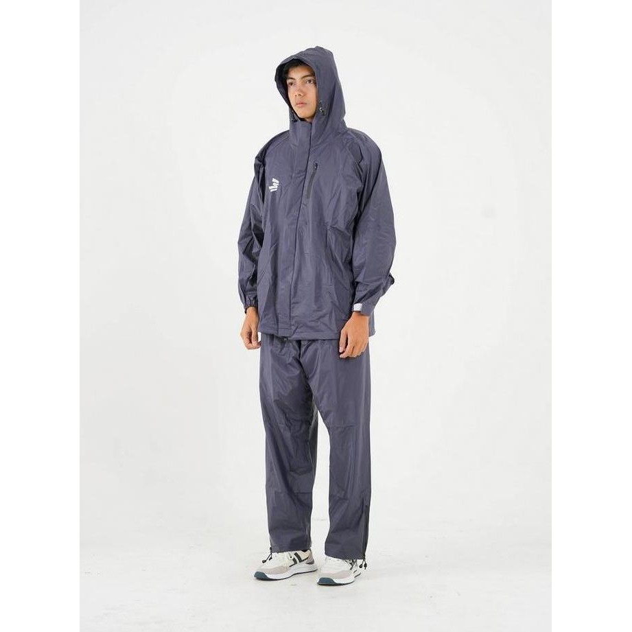 3Second Jas Hujan Pria Wanita Regular Fit Raincoat Setelan Eden OL-C090125