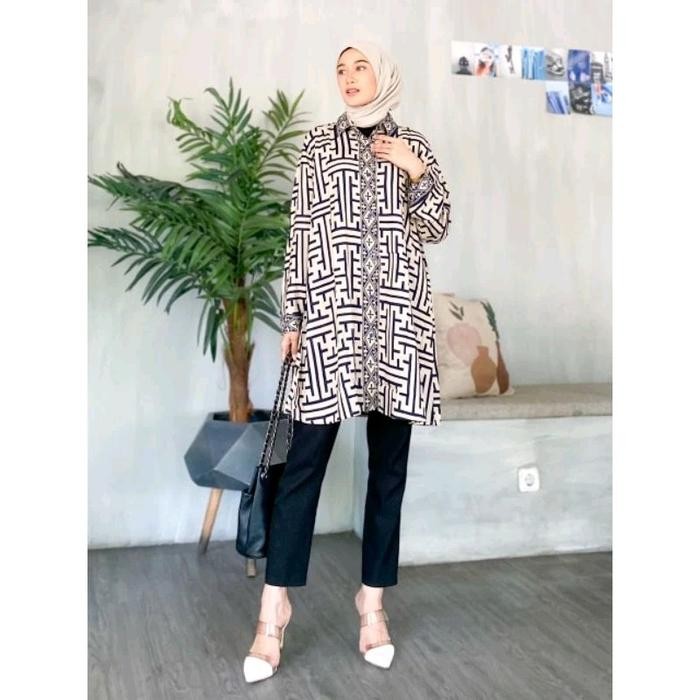 PROMO TUNIK FISA KATUN RAYON PREMIUM OVERSIZE LD 110 120 130