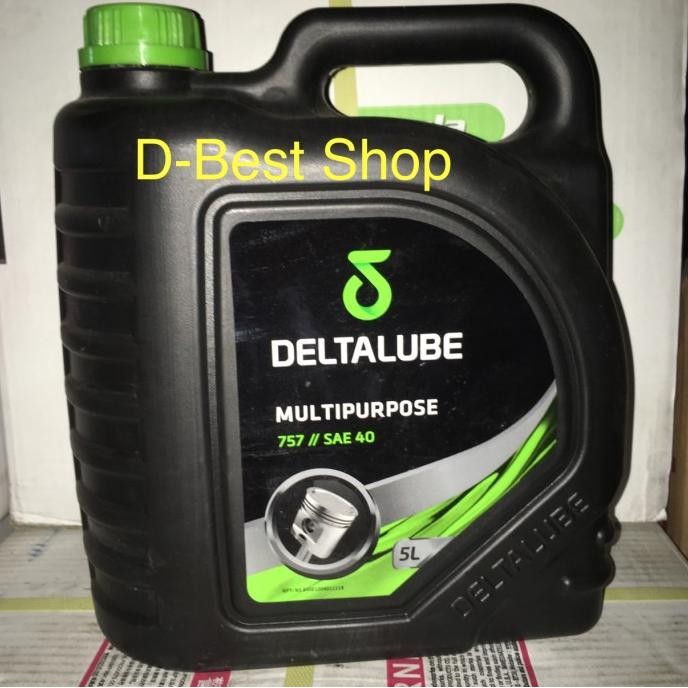 TERBARU - Oli Mobil DIESEL Deltalube Multipurpose 757 SAE 40 - 5 liter