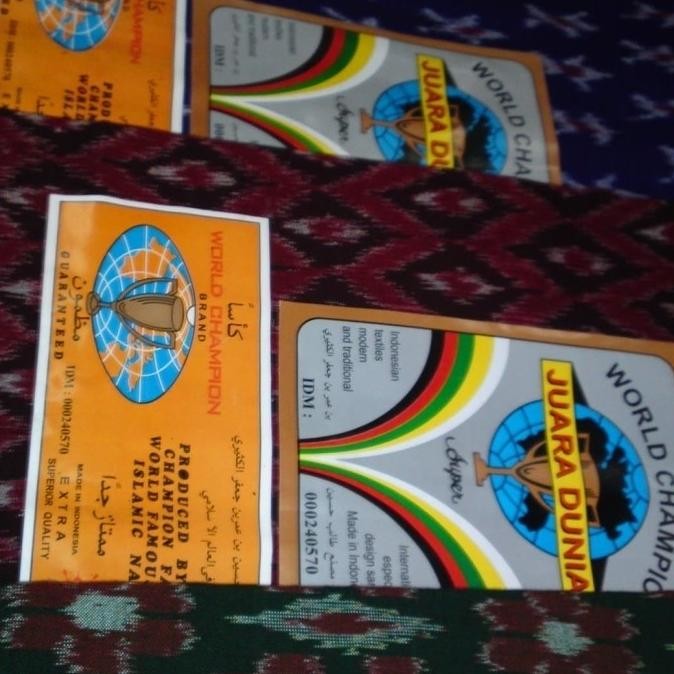 sarung goyor juara dunia