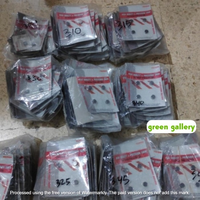 Sim Klep Shim Tappet Ukuran 145-300 Buat Satria Fu Cb150R Sonic New