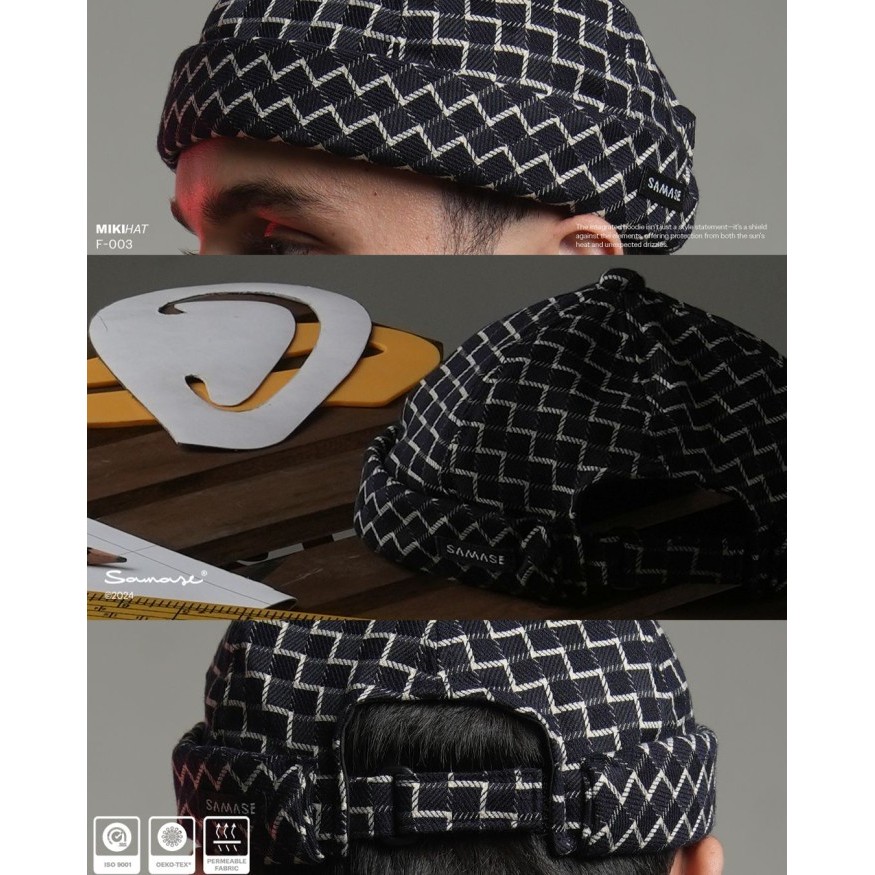 Miki Hat Samase Peci Cap Hitam Jaring {TerlarisBest Seller}