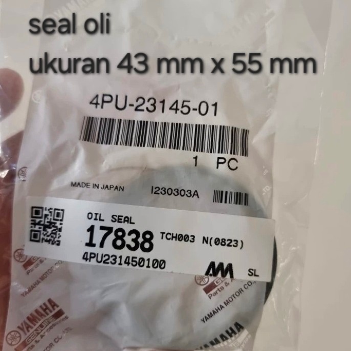 Seal Oli Shock Depan Suzuki Gsx 750 1000 1100 1300 R Hayabusa