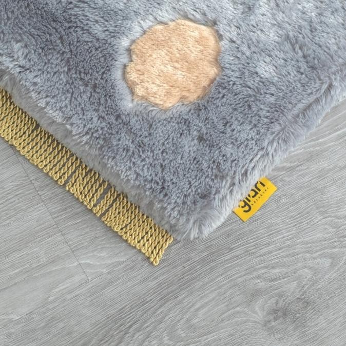 Spesial Sajadah Bulu/Rumbai/Busa/Tebal Harramain Premium - Gian Karakter