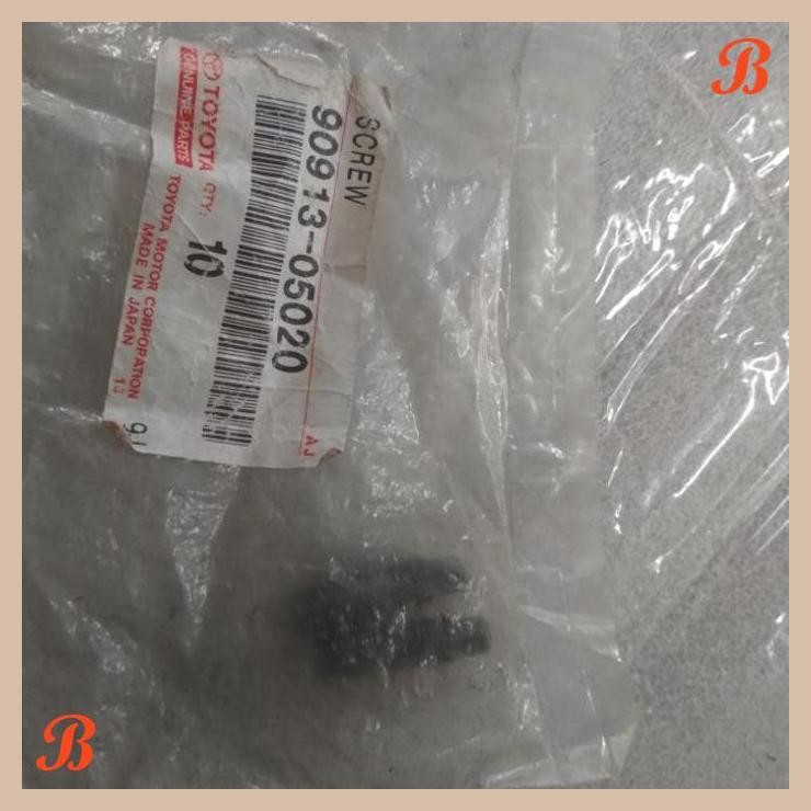 [JYM] BAUT DAN MUR SETELAN STELAN KLEP KIJANG 5K 7K ORIGINAL