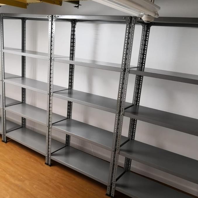 Rak Besi Siku 5 Susun 100X40X200