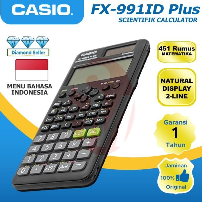 

CASIO Scientifik FX-991 ID Plus