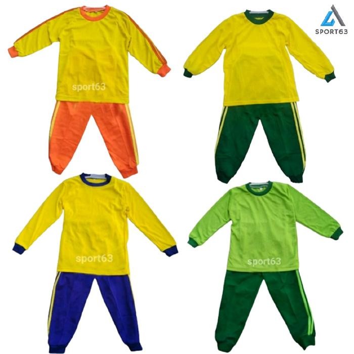 Seragam olahraga anak tk lengan panjang/seragam olahraga anak tk/paud/ baju olahraga anak