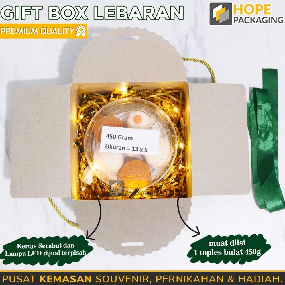 

[Harga / 5 Pcs] Kotak Gift Box Hampers Lebaran + Pita / Hampers Idul Fitri / Kotak Lebaran / Kotak Kue Toples Lebaran / Box Idul Fitri /