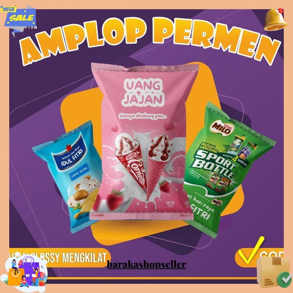 

Amplop Permen Lucu Dan Unik 2025 Isi 5Pcs Termurah Banget