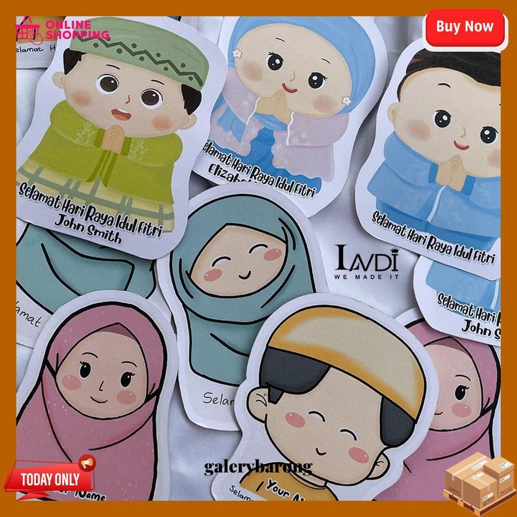 

Amplop Lebaran 3D Karakter Lucu Unik Imut Custom Nama Amplop Karakter Kantong Gratis Ongkir
