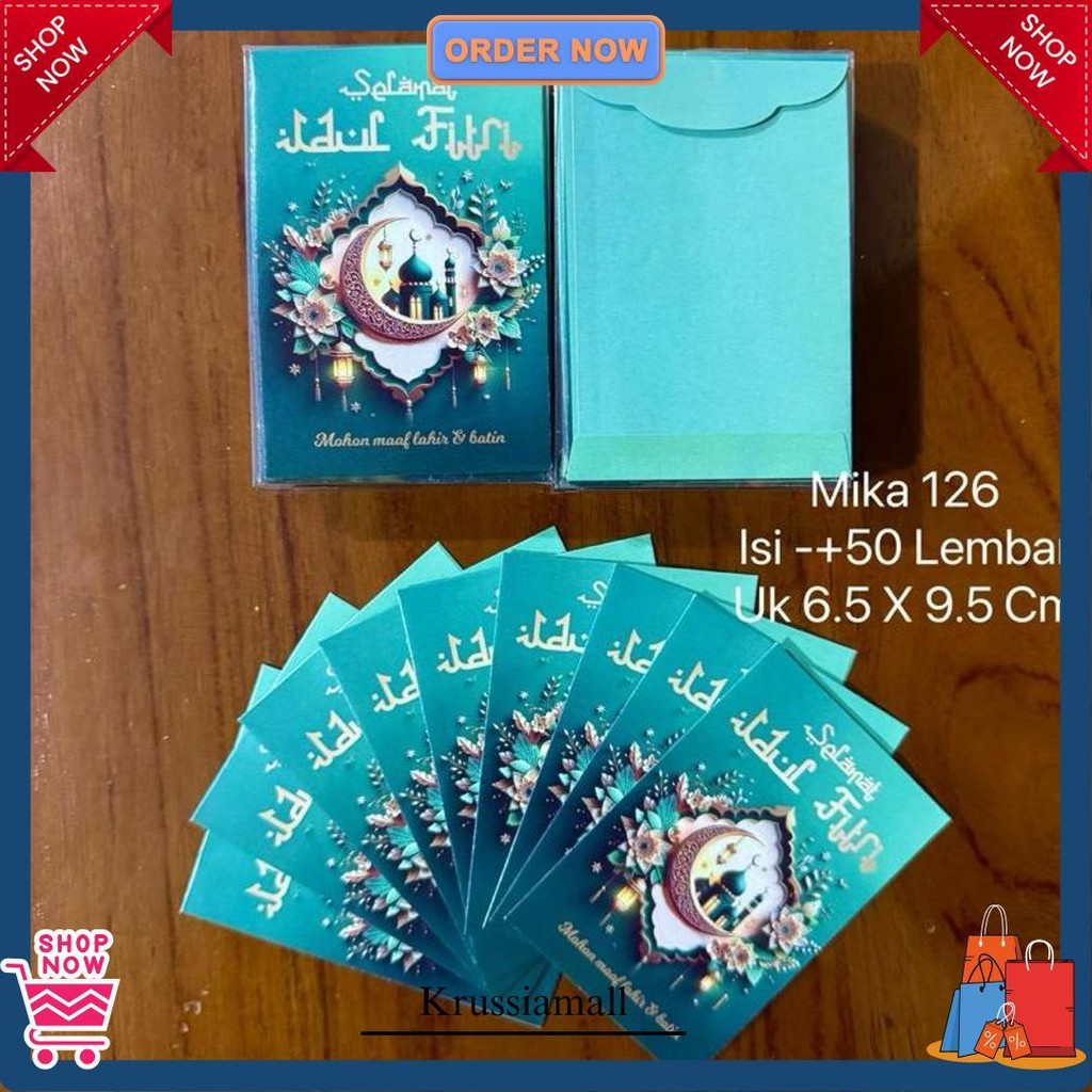 

Amplop Lebaran Idul Fitri (Isi 50 Lembar) Amplop Lebaran Karakter Lucu Original Produk