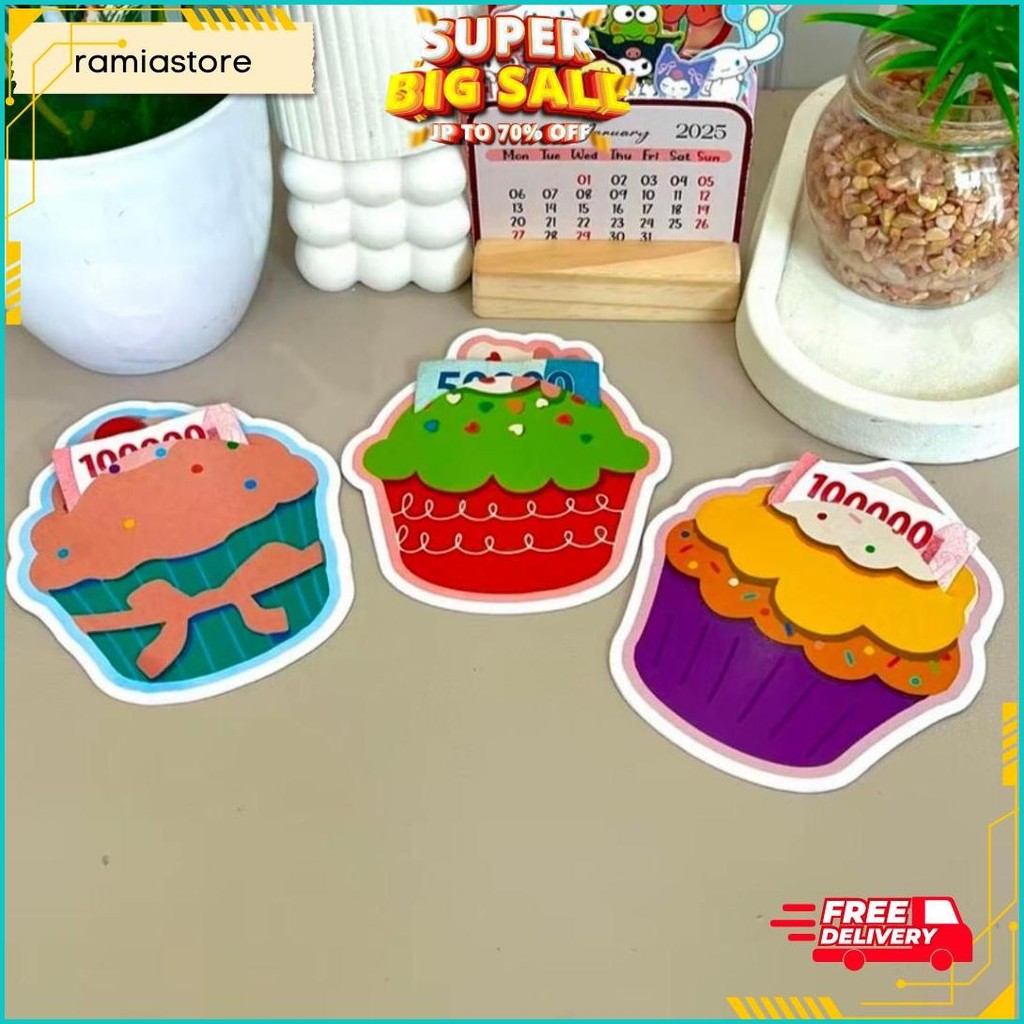 

Paket 12Pcs Amplop 3D Karakter Amplop Hari Raya Natal Imlek Waisak Lebaran Idul Fitri 2025 Original Produk