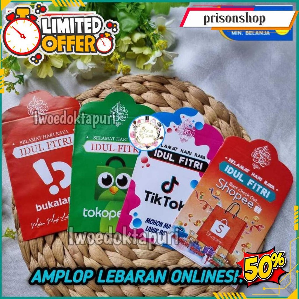 

Amplop Lebaran 2024 Viral Snack Unik Lucu Kekinian Bahan Tebal Kualitas Premium Ukuran 7X12,5 Cm 1 Pack Isi 10 Thr Idul Fitri Hari Raya Promo Grosir Murah Bisa Cod Gratis Ongkir Gratis Ongkir