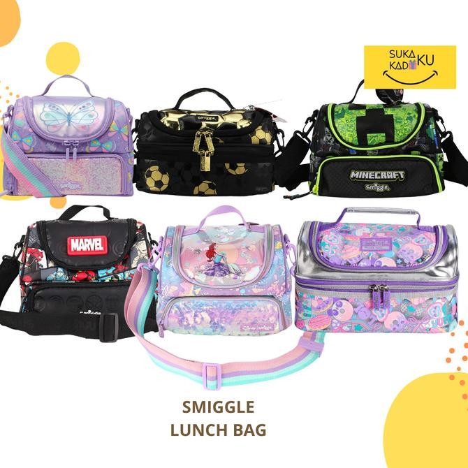 Grosir Smiggle Lunchbag Sling Tas Bekal Kotak Makan Anak Perempuan Laki Laki Tk Sd Smp