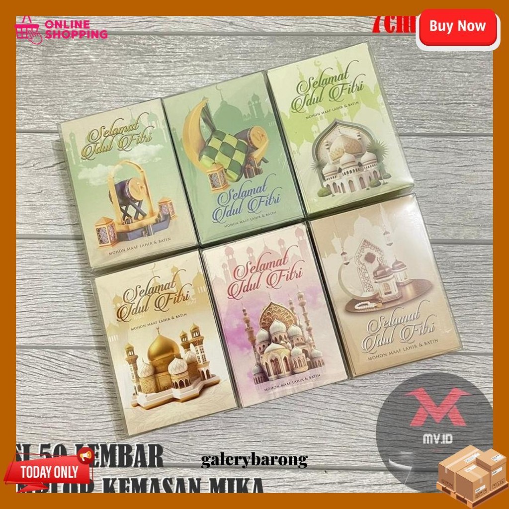 

[Isi 50 Lembar Amplop] Amplop Lebaran Kemasan Mika Isi 50 Lembar Amplop Idul Fitri Thr Lucu Gift Eid Mubarak Motif Banyak Islamic Dan Kartun Lucu 2024 Hari Raya Cod