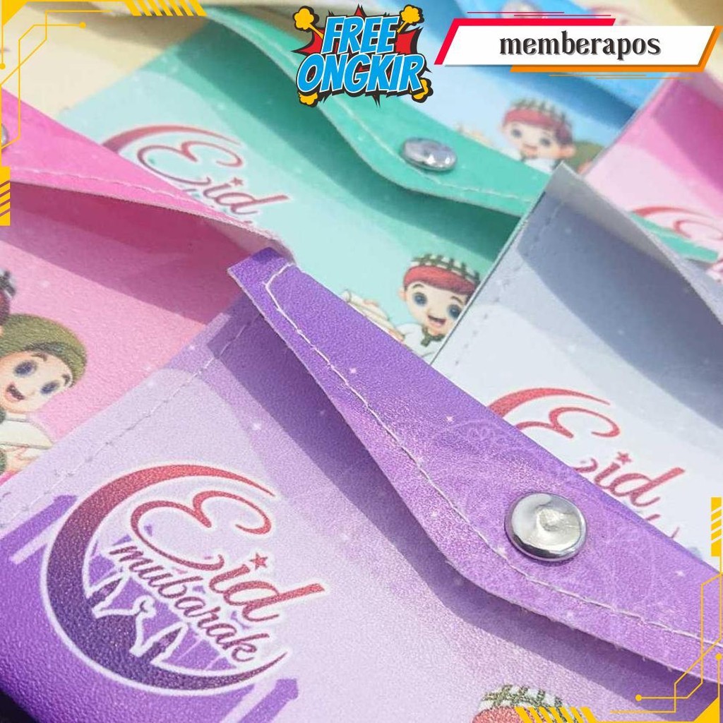 

12 Pcs Dompet Amplop Lebaran Angpao Idul Fitri Dompet Hari Raya Printing Terlaris