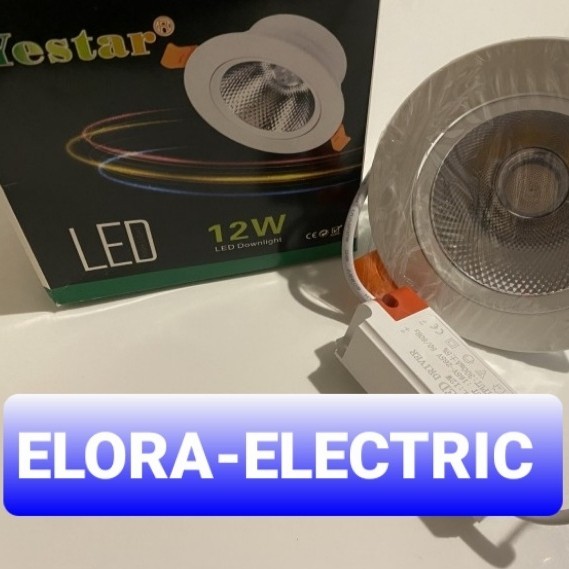 Downlight Spotlight Led 12W/12Watt Downlight Sorot Tembak Cob Yestar