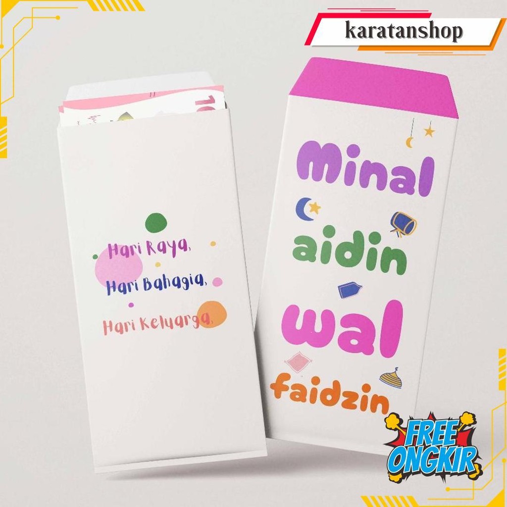 

[Ukuran Uang] Amplop Lebaran Premium / Amplop Idul Fitri Bahan Tebal Bisa Cod