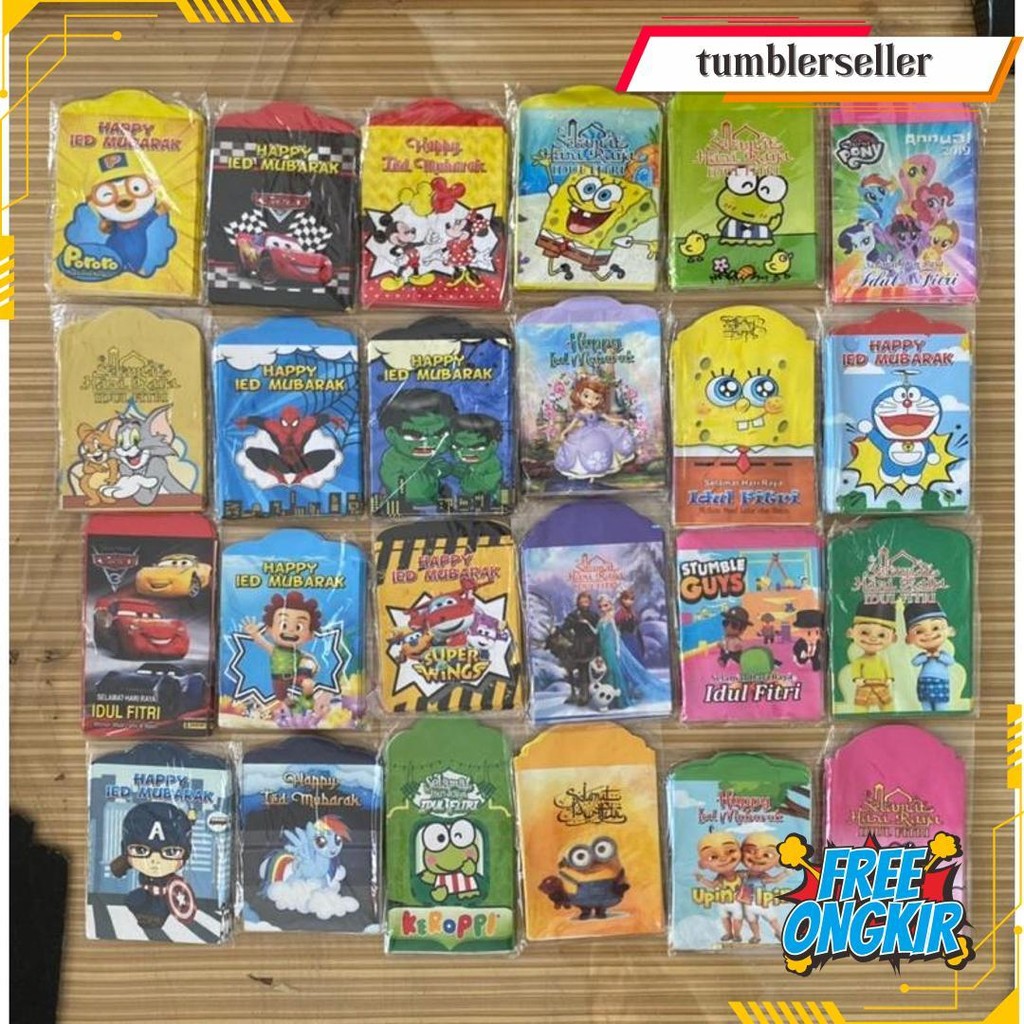 

Amplop Lebaran Unik 1 Pack Isi 10 Pcs Angpao Cod