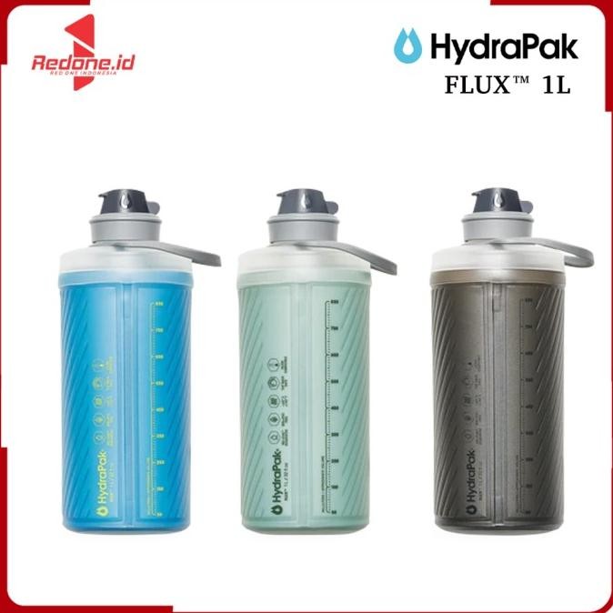 Murah Hydrapak Flux 1L Ultra-Light Reusable Bottle