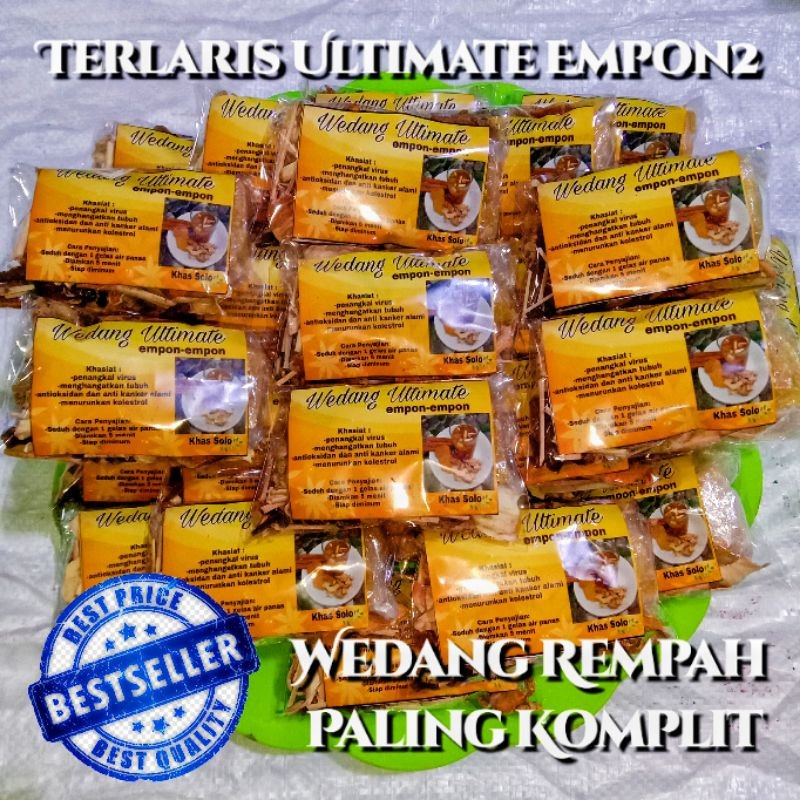 

Discount Wedang ULTIMATE EMPON2 Rempah Paling Komplit JSR Khas Solo 1Bks/pcs