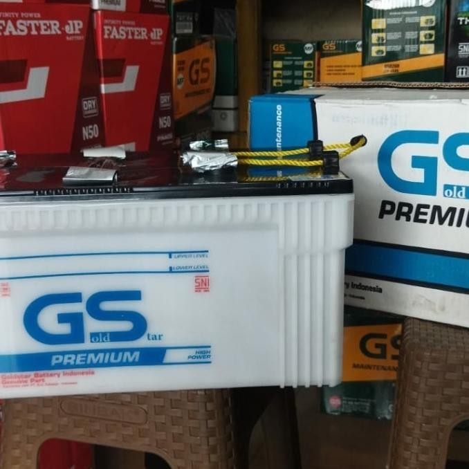 Aki genset GS Basah n200 12v 200ah 190H52 basah