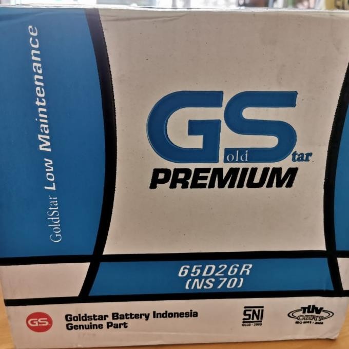 Aki Phanter/ Aki Genset/ GS Premium NS70 /GS NS 70 Goldstar/Aki Kijang