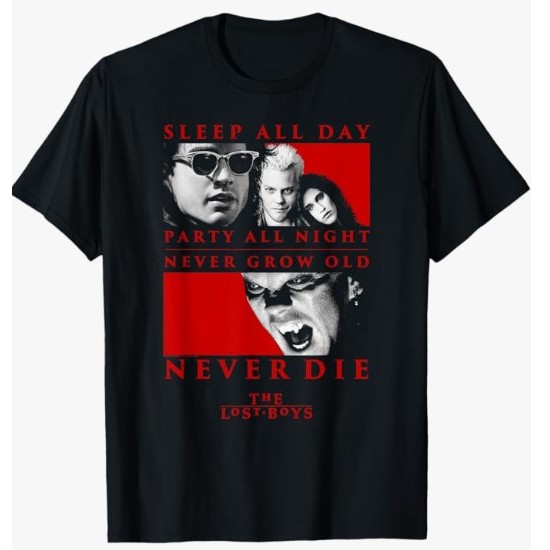 Kaos T-Shirt  The Lost Boys Never Di