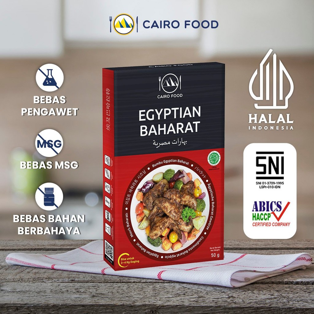 

Bumbu Egyptian Baharat Non MSG - Cairo Food