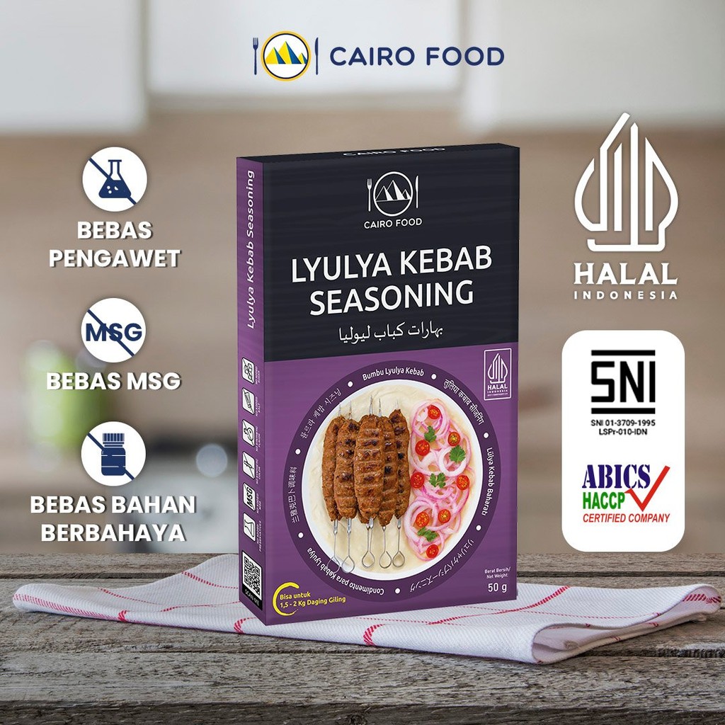 

Bumbu Kebab Lyulya Non MSG - Cairo Food