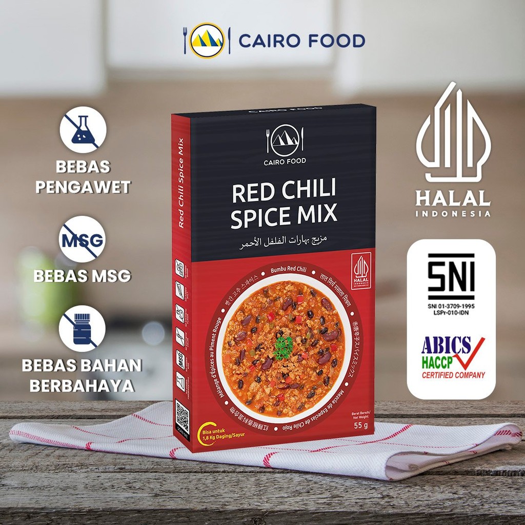 

Bumbu Red Chili Non MSG - Cairo Food