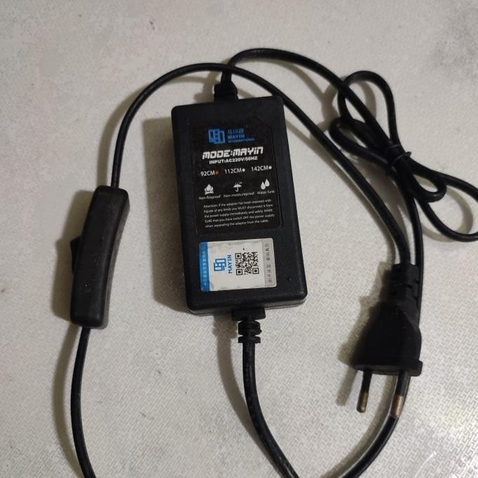 adaftor trafo lampu mayin taning 13000k/2700k