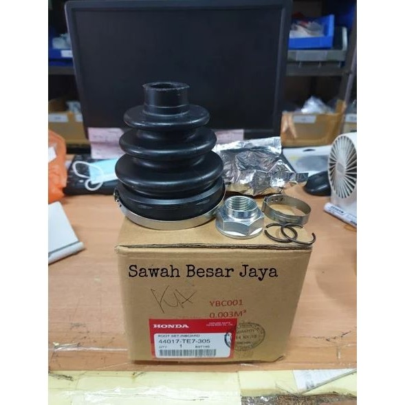 Inboard Boot Draft Shaft Set Karet Boot As Roda CV Joint Dalam Mobilio